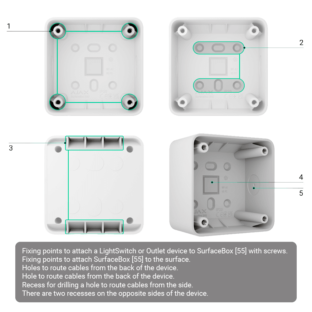 AJ-SURFACEBOX-W - imagen 3