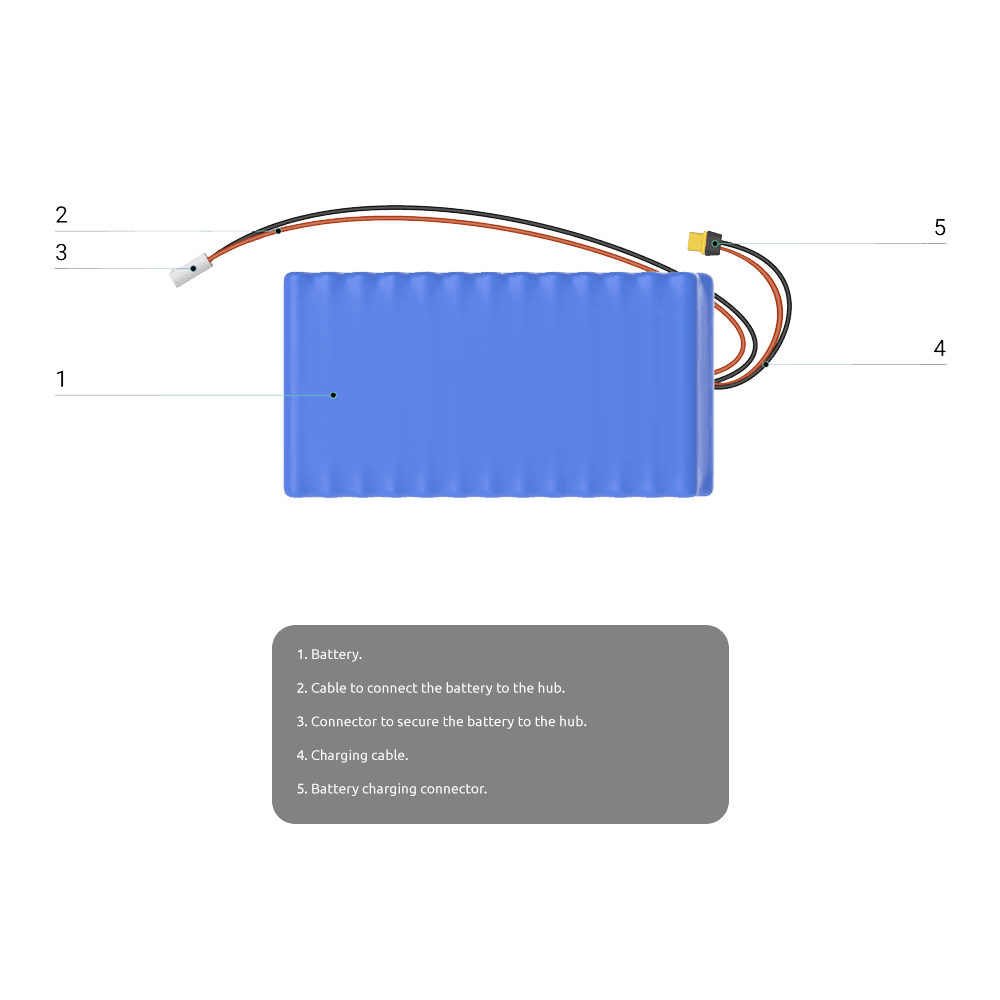BATT-HUBBP-RB-64V78AH - imagen 2