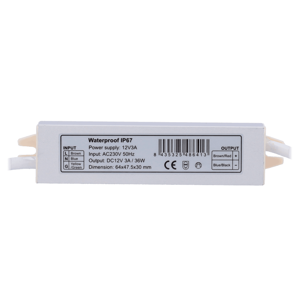 DC12V3A-IP67 - imagen 2