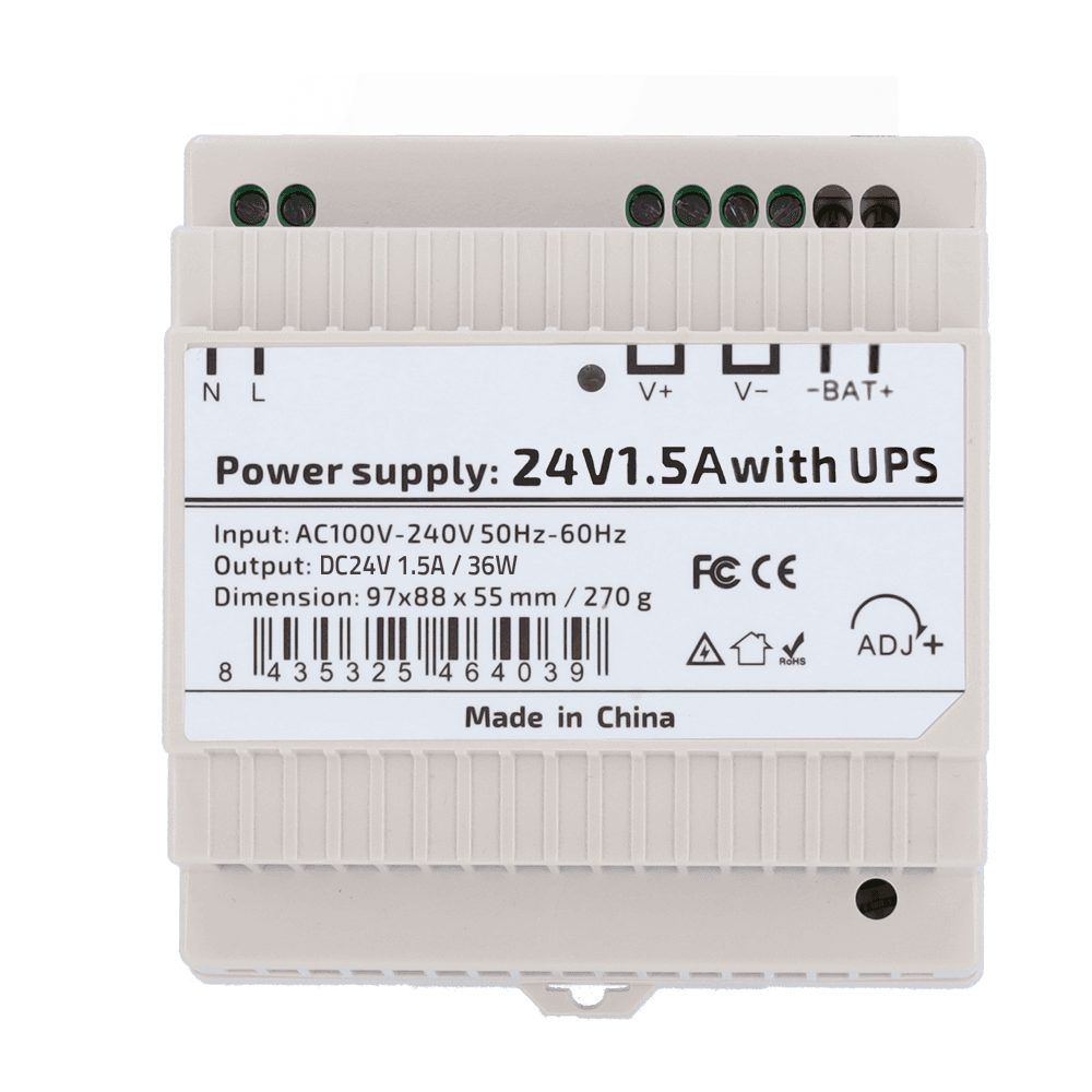 DC24V1A5-DIN-UPS-P - imagen 2