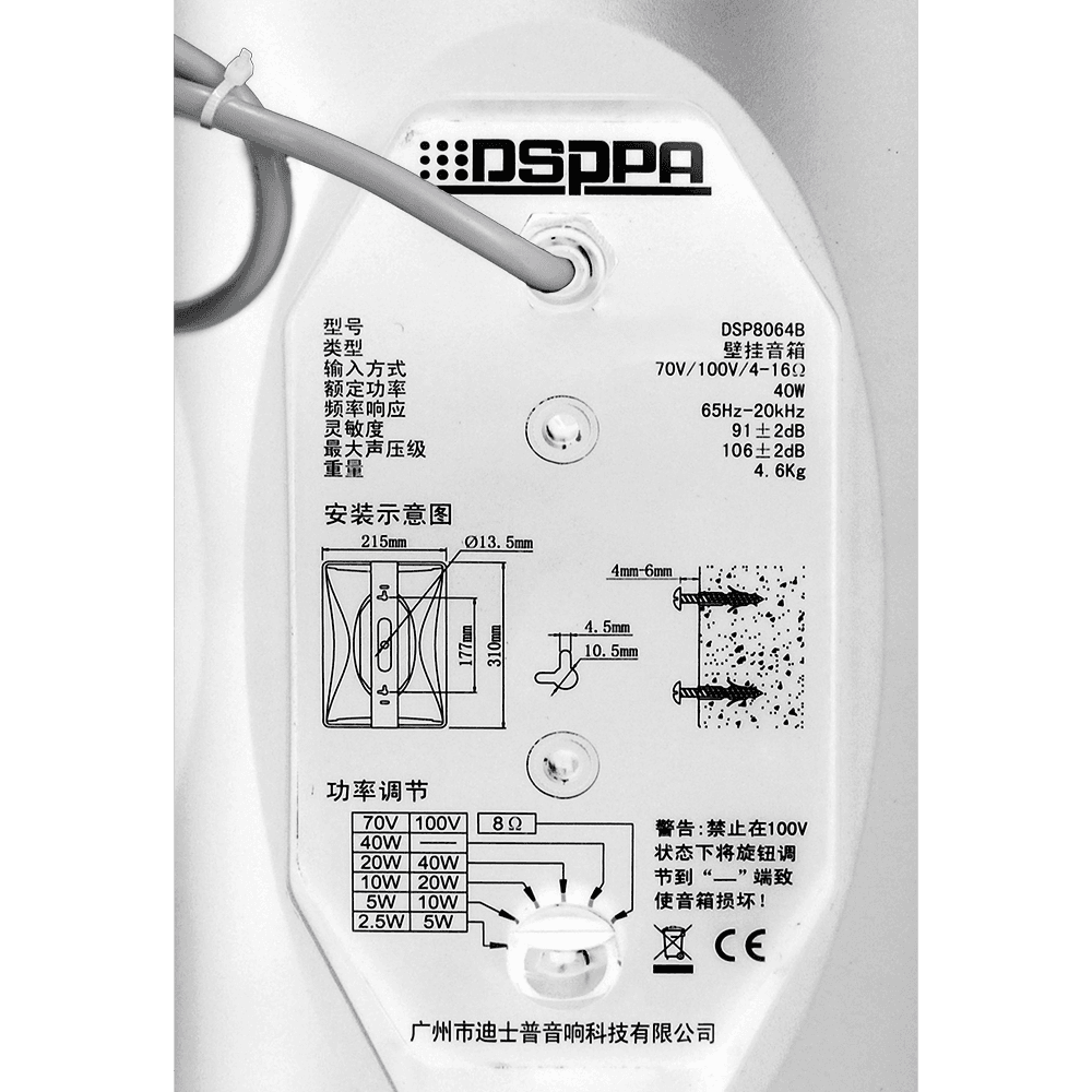 DSPPA-DSP8064W - imagen 4