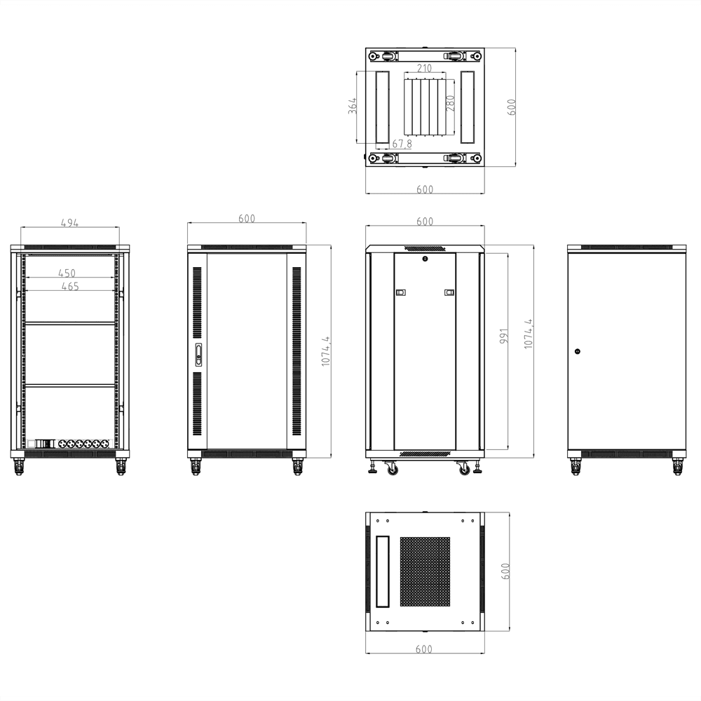 RACK-22UFN - imagen 4