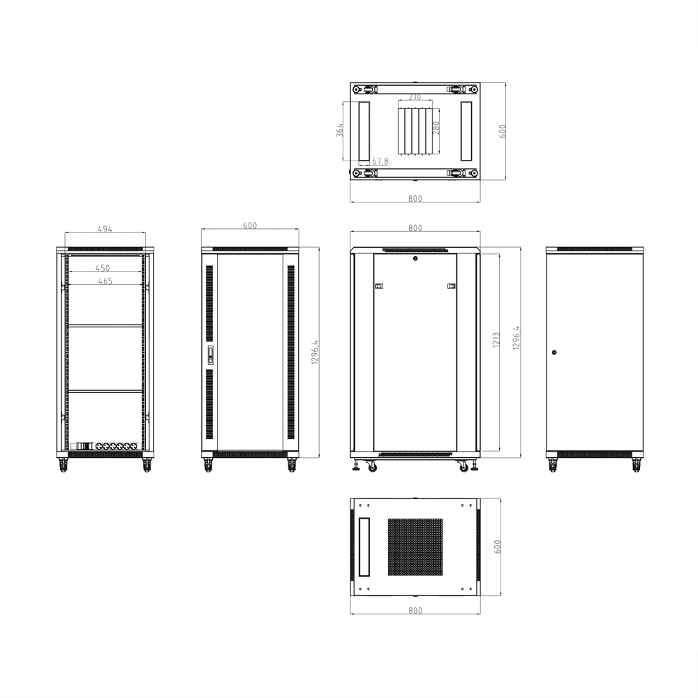 RACK-27U-8D - imagen 4