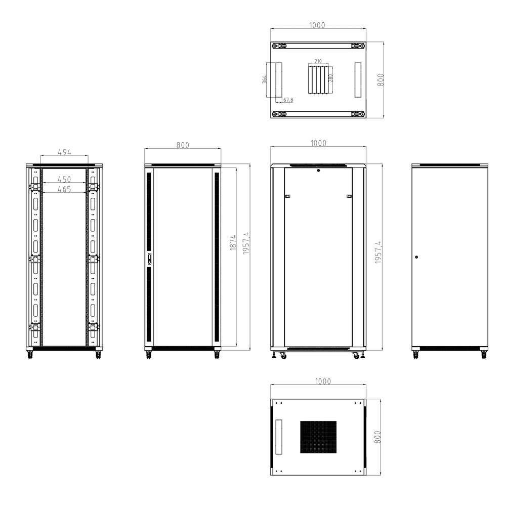 RACK-42U-10D - imagen 4