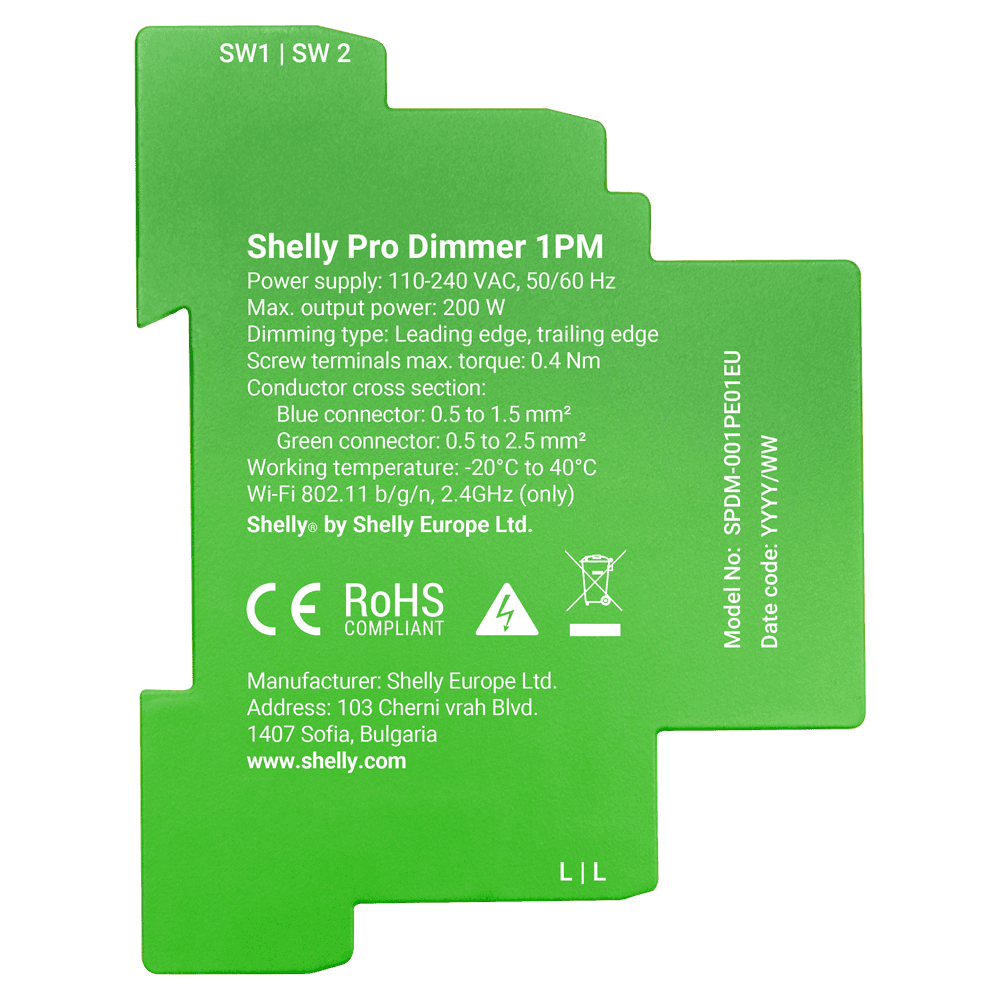 SH-PRO-DIMMER-1PM - imagen 3