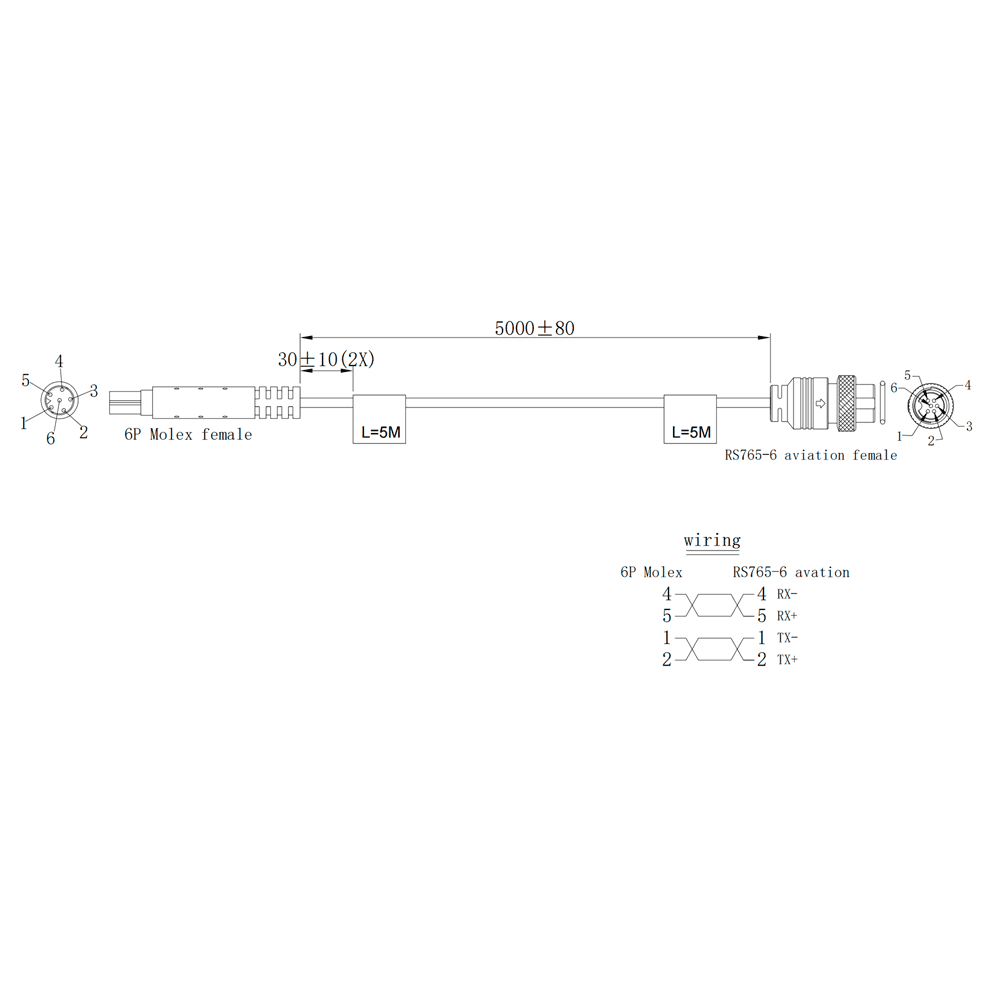 ST-MINI6PIN-6PIN-50 - imagen 4