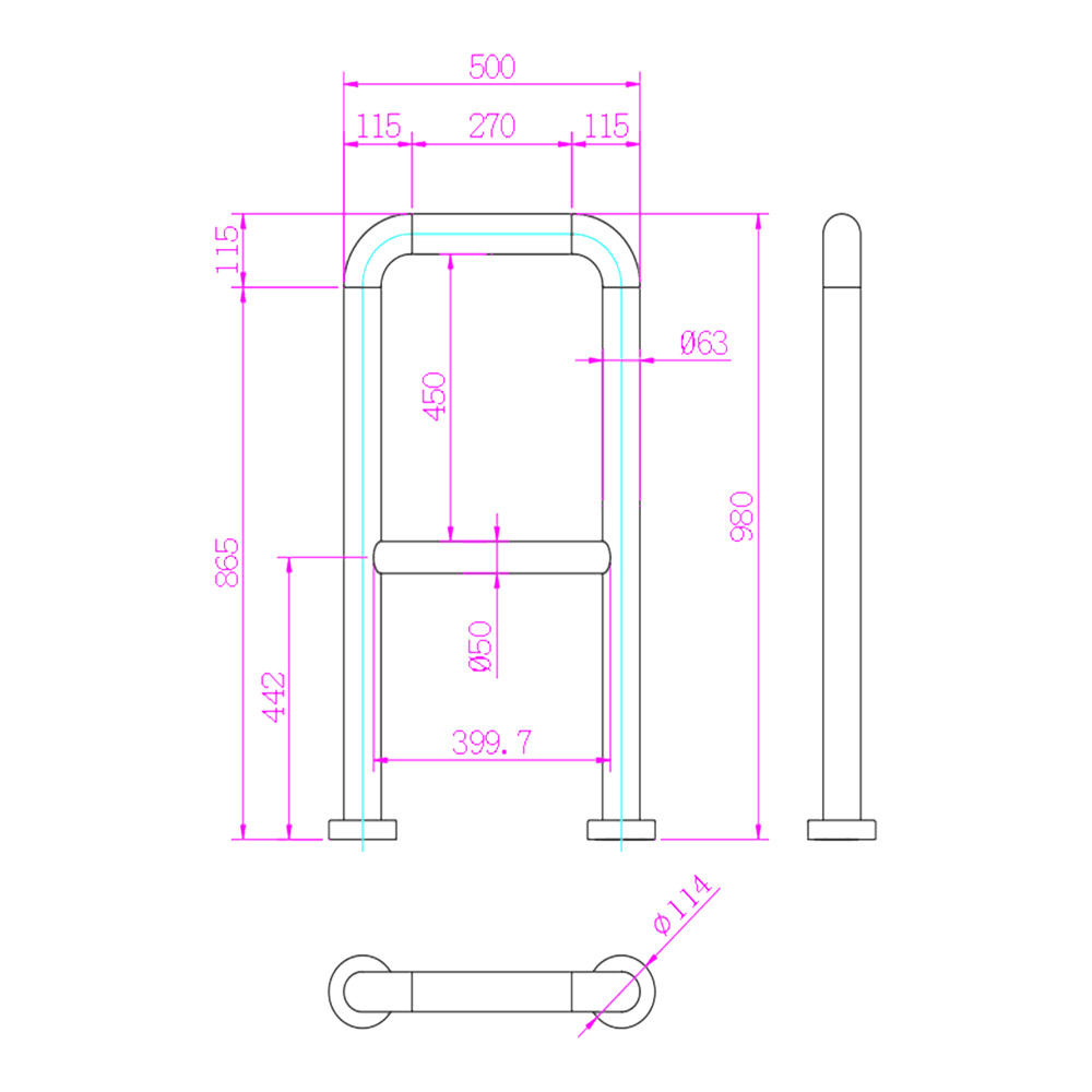 TS-HANDRAIL-50 - imagen 2