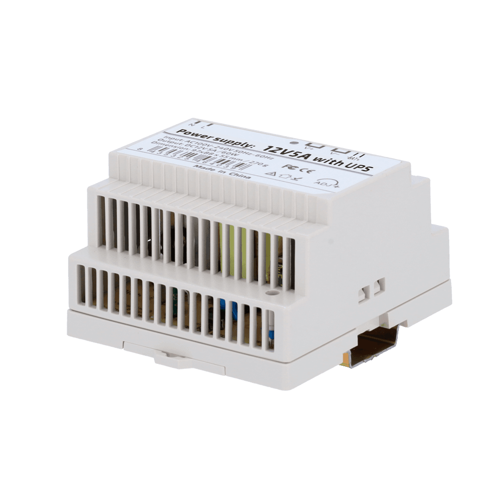 DC12V5A-DIN-UPS-P