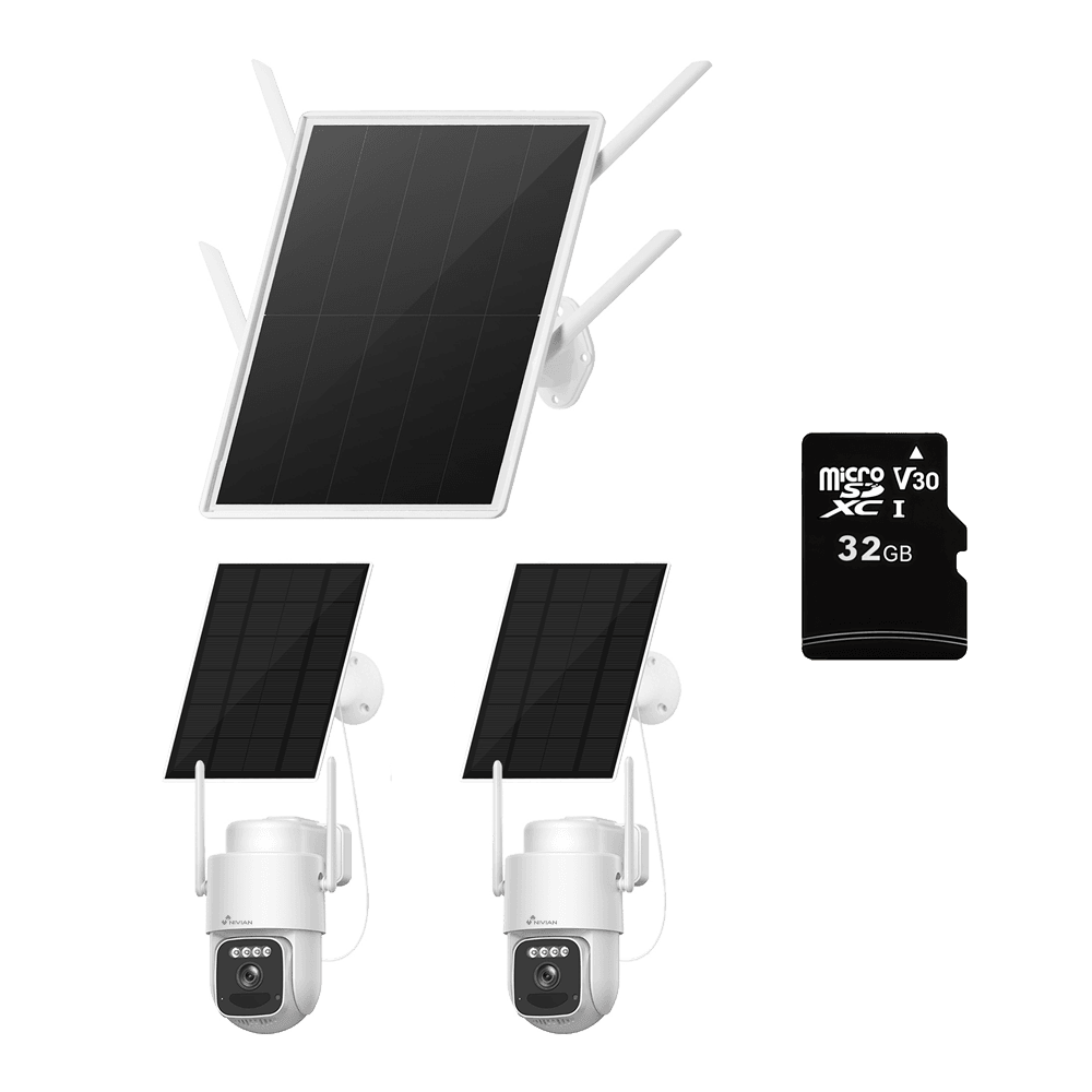 NV-KIT4GSOLAR430-2CAM-32GB