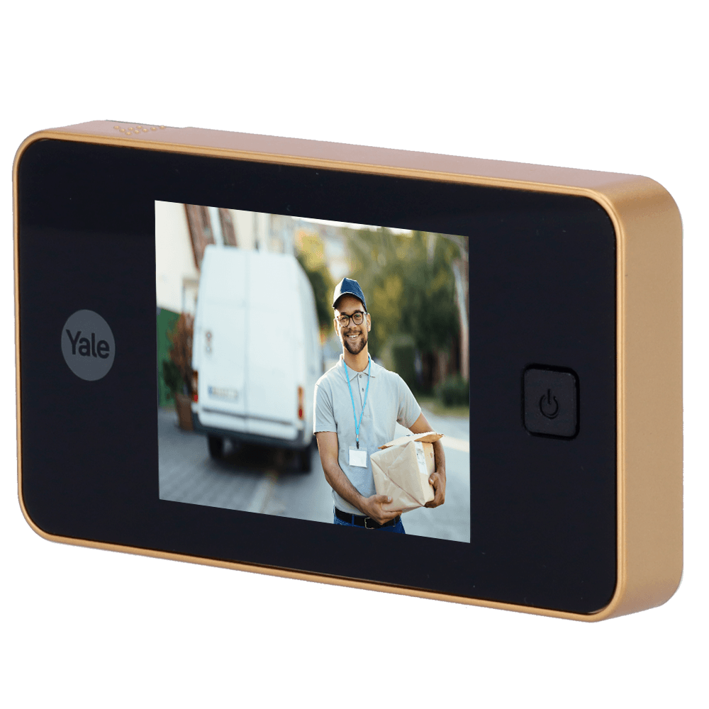 YALE-DOORVIEWER500-GOLD